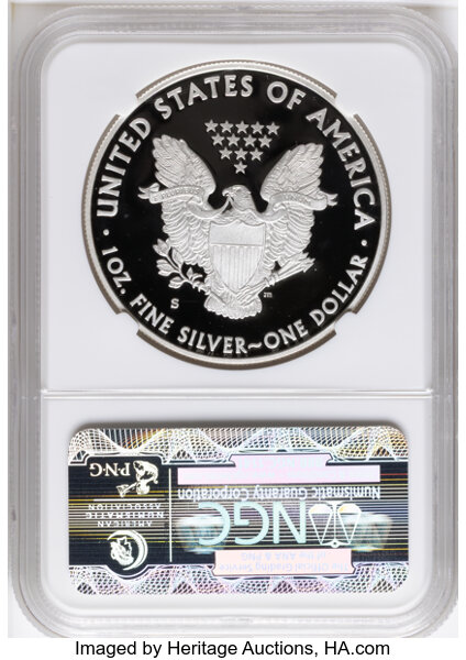 2012-S $1  Silver Eagle PR DCAM thumbnail 17