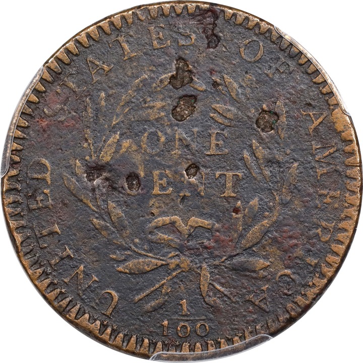 1794 1c Starred Reverse MS BN thumbnail 18