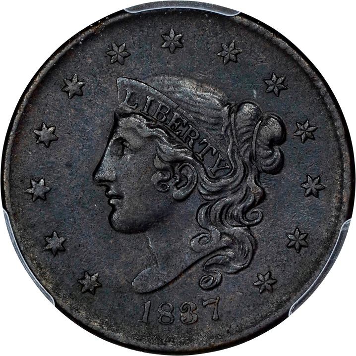 Coronet Head Cent 1c 1816-1839 MS BN [Type] G6 BN thumbnail 13