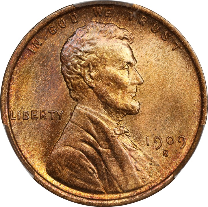 1909-S 1c Lincoln MS RD MS61 RD CAC thumbnail 15