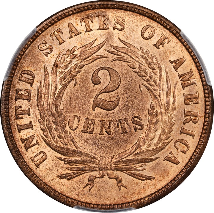 1871 2c MS RD MS66 RD thumbnail 2