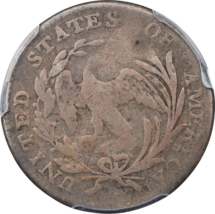 Draped Bust Half Dime H10c Small Eagle, 1796-1797 [Type] G6 thumbnail 16