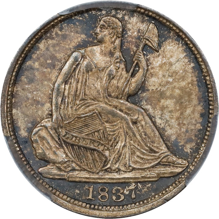 1837 H10c No Stars, Large Date MS thumbnail 4