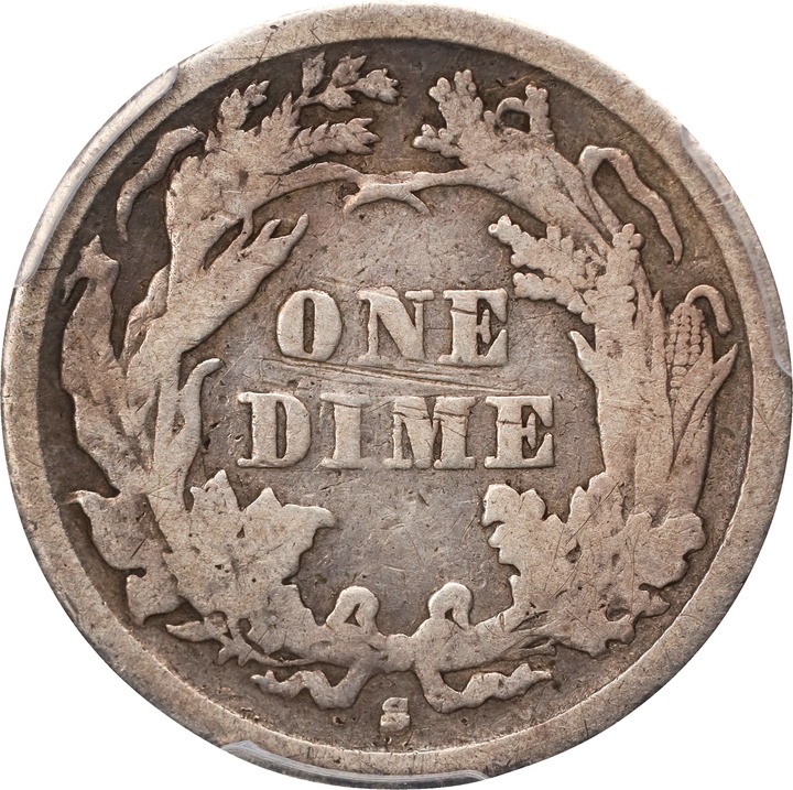 1862-S 10c MS thumbnail 16