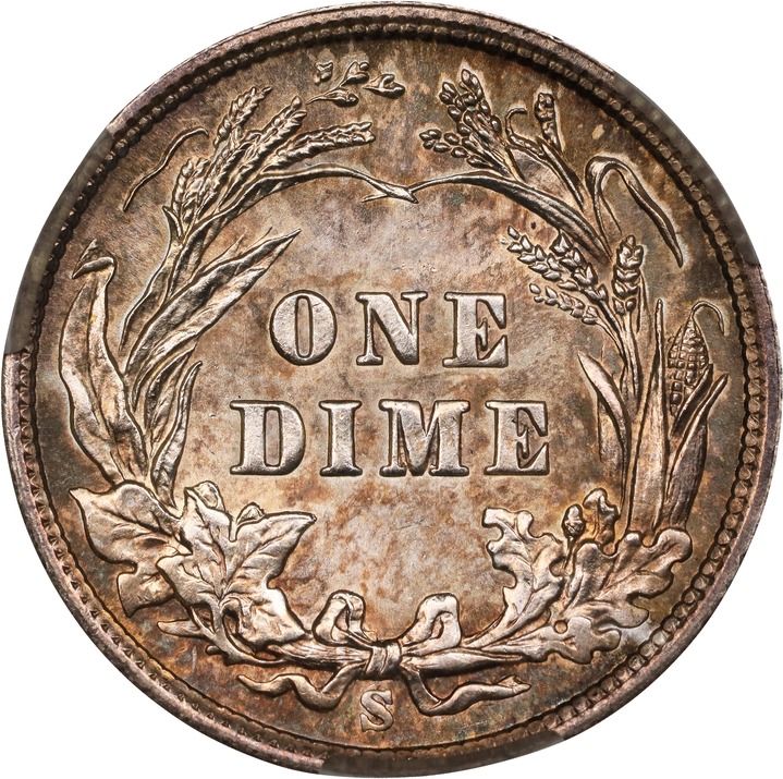 1901-S 10c MS61 thumbnail 9