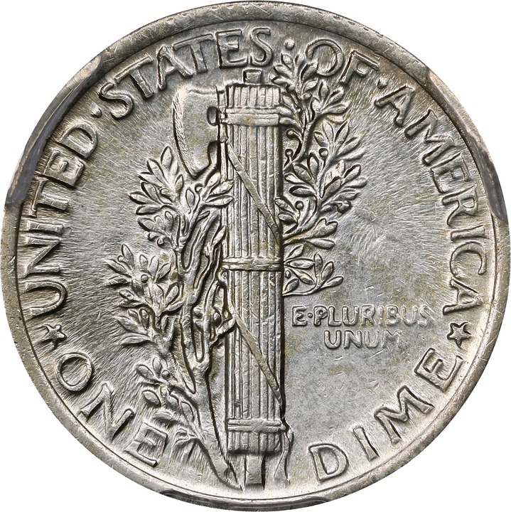 Mercury Dime 10c 1916-1945 [Type] F12 thumbnail 20
