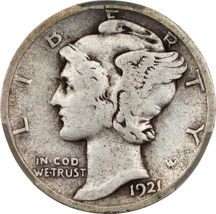 1921-D 10c MS thumbnail 3