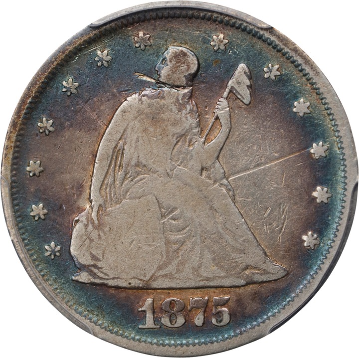 1875 20c AG3 CAC thumbnail 3