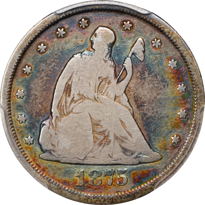 Image for 1875-CC 20c P1