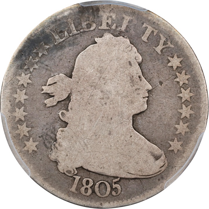 Image for Draped Bust Quarter 25c Heraldic Eagle, 1804-1807 [Type] P1