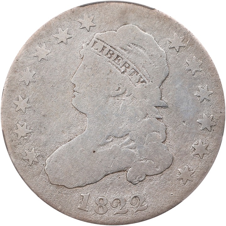 1822 25c 25/50c G4 CAC thumbnail 9
