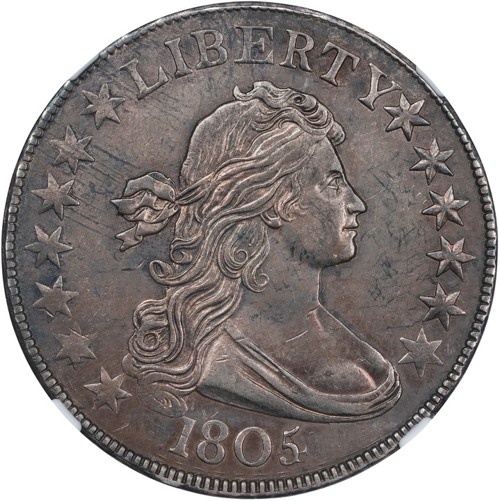 1805/4 50c AG3 CAC thumbnail 6