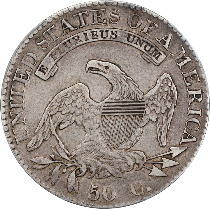 1832 50c Large Letters VG10 thumbnail 8