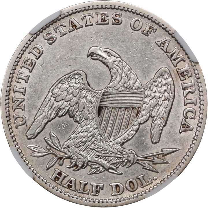 1838 50c Reeded Edge F12 thumbnail 19