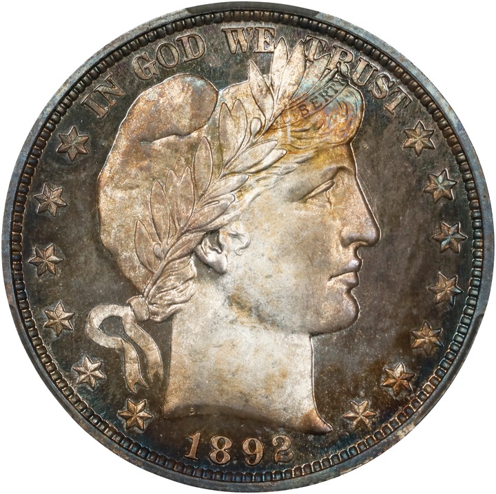 Image for Barber Half Dollar 50c 1892-1915 [Type] PR67