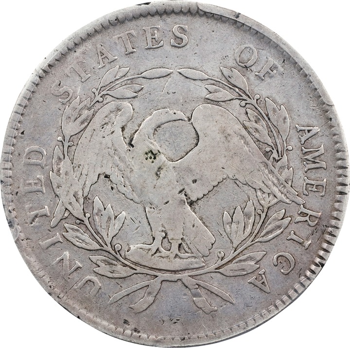 Flowing Hair Dollar $1  1794-1795 [Type] P1 thumbnail 2