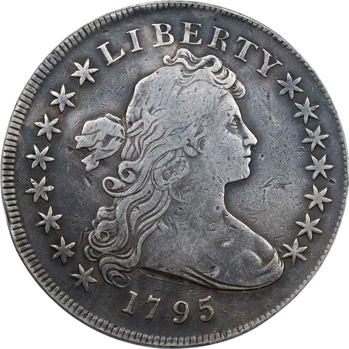 Image for 1795 $1  Draped Bust, Centered Bust P1