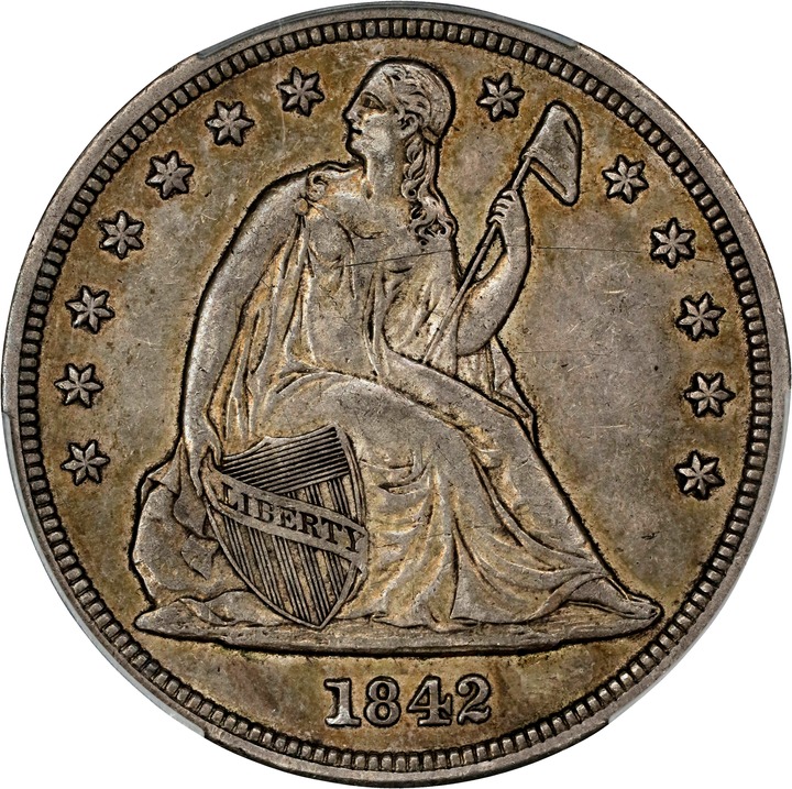 Image for 1842 $1 AU53