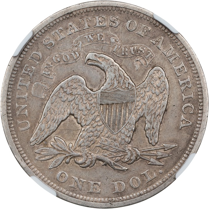 1871 $1 P1 CAC thumbnail 2