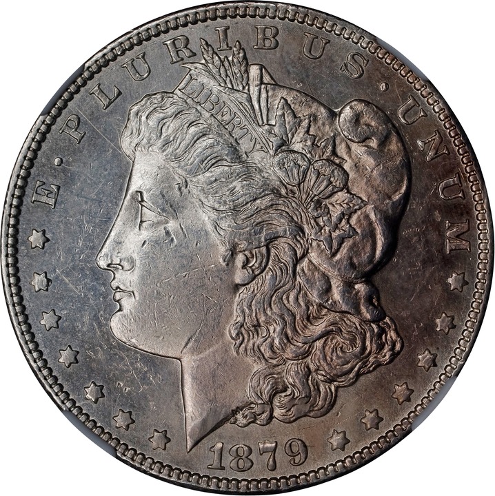 1879-S $1  Reverse of 1878 AG2 thumbnail 4