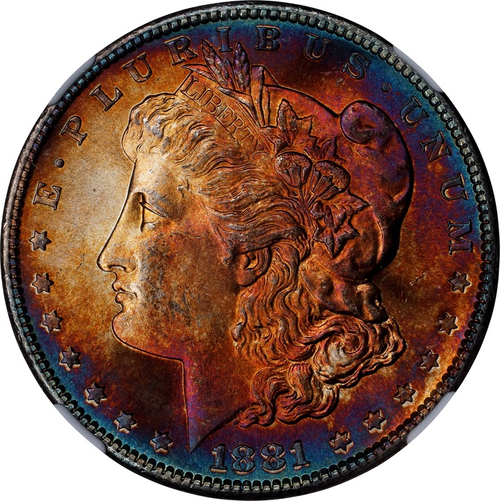 1881-S $1 VG10 thumbnail 7