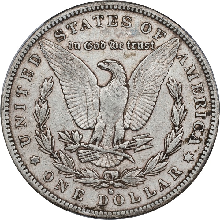 1886-S $1 VG8 thumbnail 7