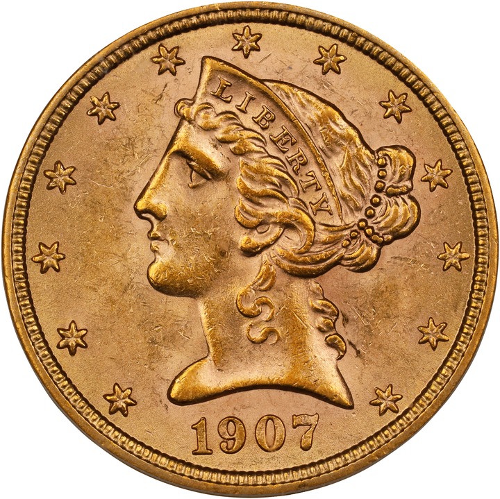 1907 $2 1/2 MS thumbnail 8