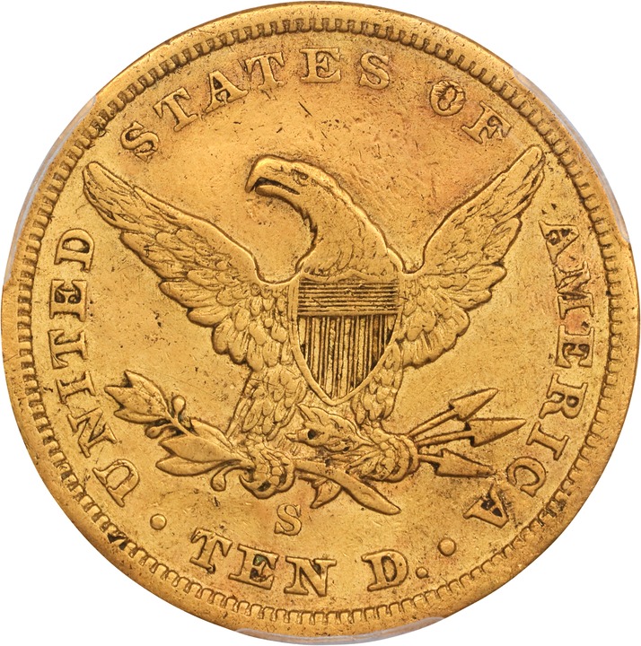 1864-S $10  MS thumbnail 6
