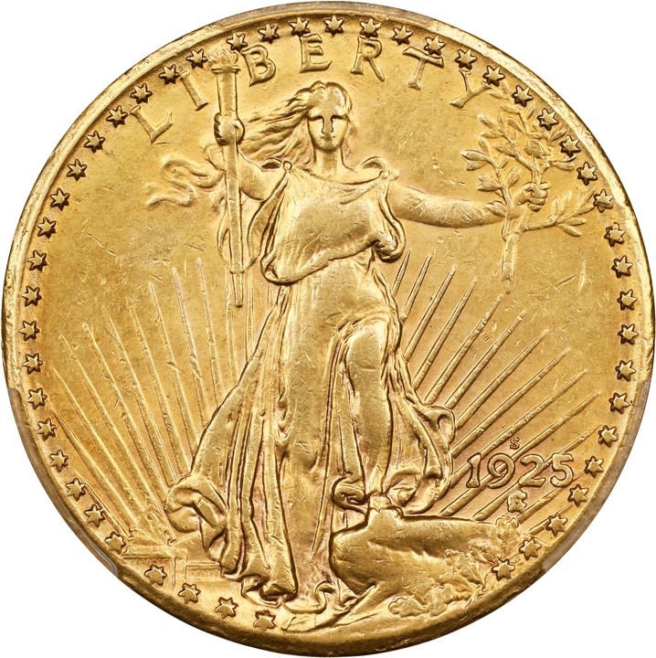 1925-S $20  MS thumbnail 2