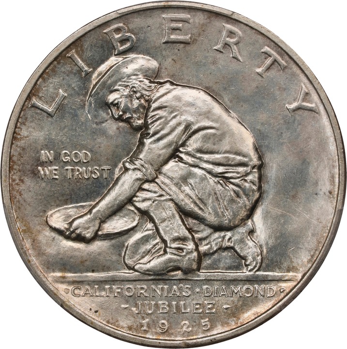 1925-S 50c California Jubilee VG10 thumbnail 5