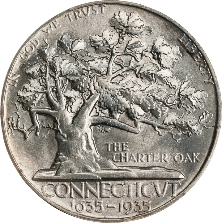 1935 50c Connecticut MS thumbnail 5