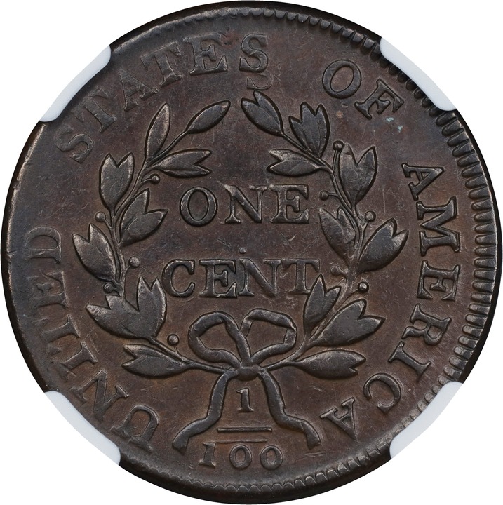 1803 1c No Stems, S-243  MS BN thumbnail 7