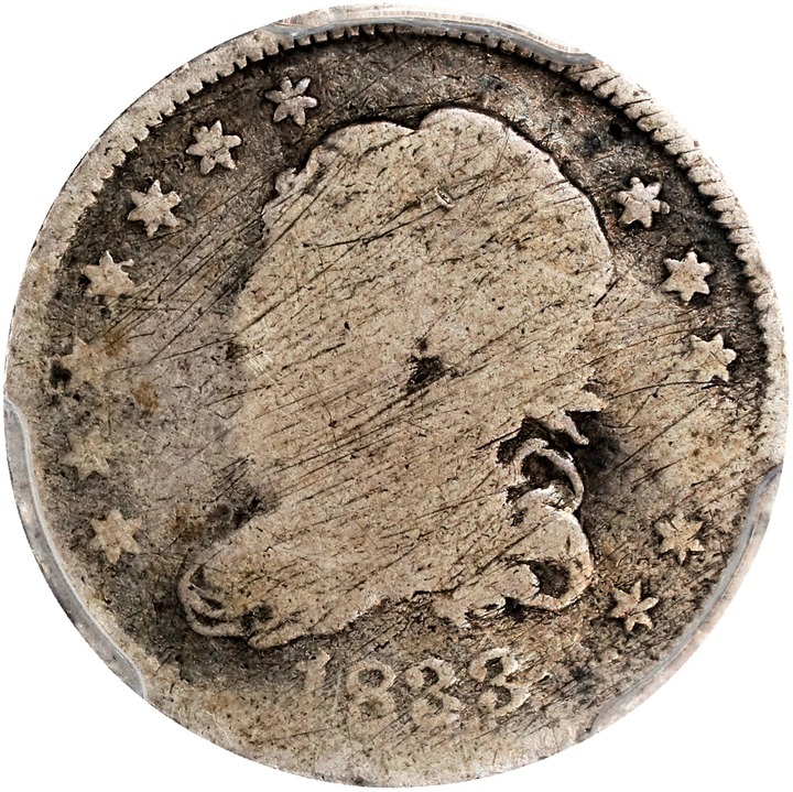 Capped Bust Half Dime H10c 1829-1837 [Type] G6 thumbnail 7
