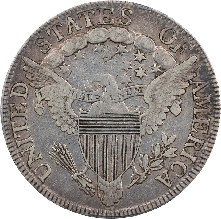 Draped Bust 50c Heraldic Eagle, 1801-1807 [Type] P1 thumbnail 2
