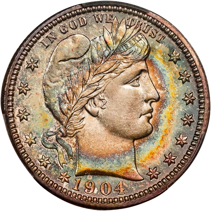 Image for Barber Quarter 25c 1892-1915 PR CAM [Type] PR68 CAM