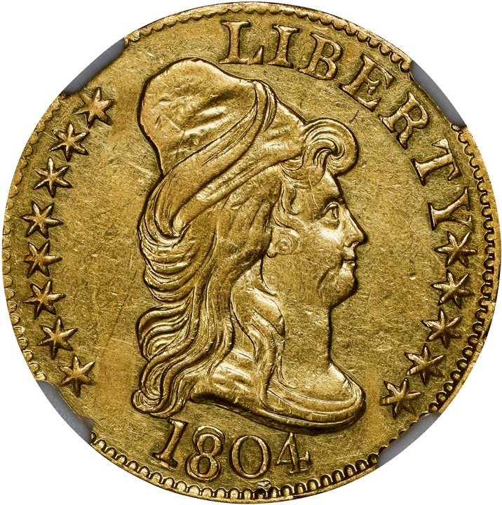 1804 $5  Small 8 over Large 8, BD-5 MS thumbnail 2