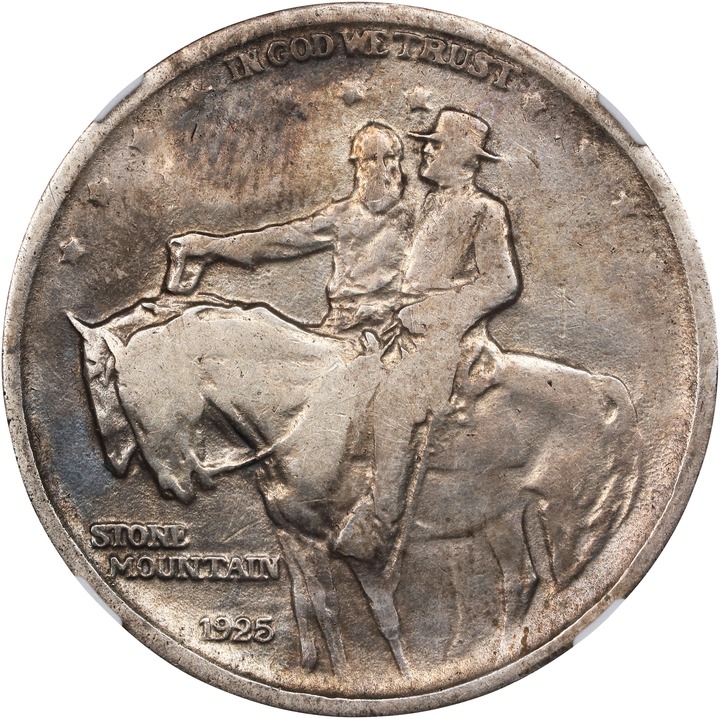1925 50c Stone Mountain, S.C. Counterstamp AU55 thumbnail 13