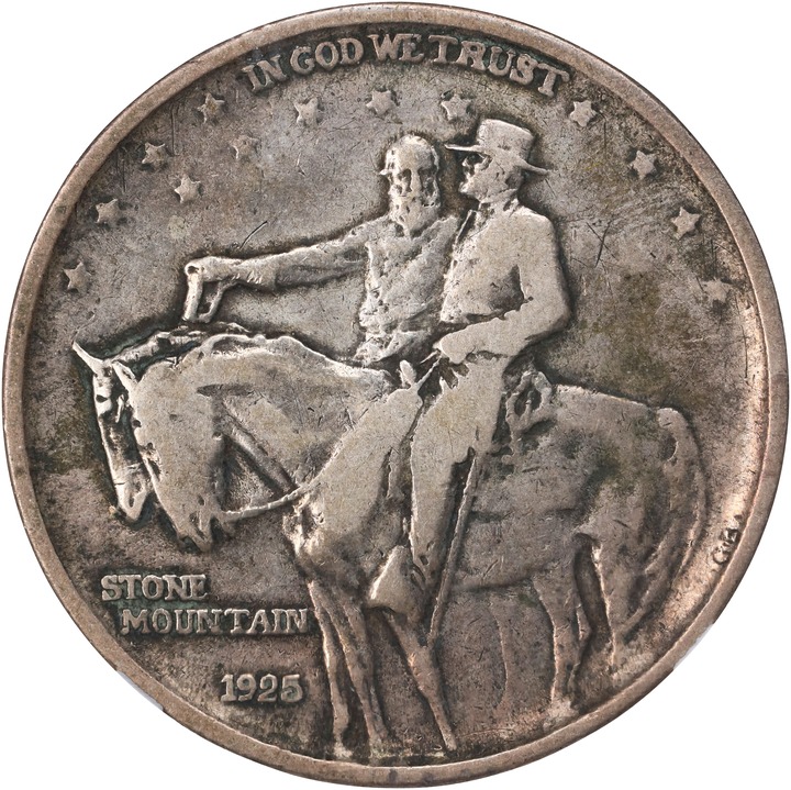 1925 50c Stone Mountain, N.CAR. Counterstamp AU53 thumbnail 23