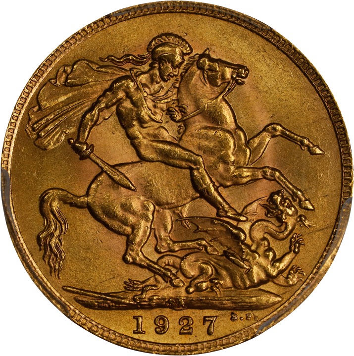 1927-SA Sov    Gold MS (KM-21) XF40 thumbnail 2