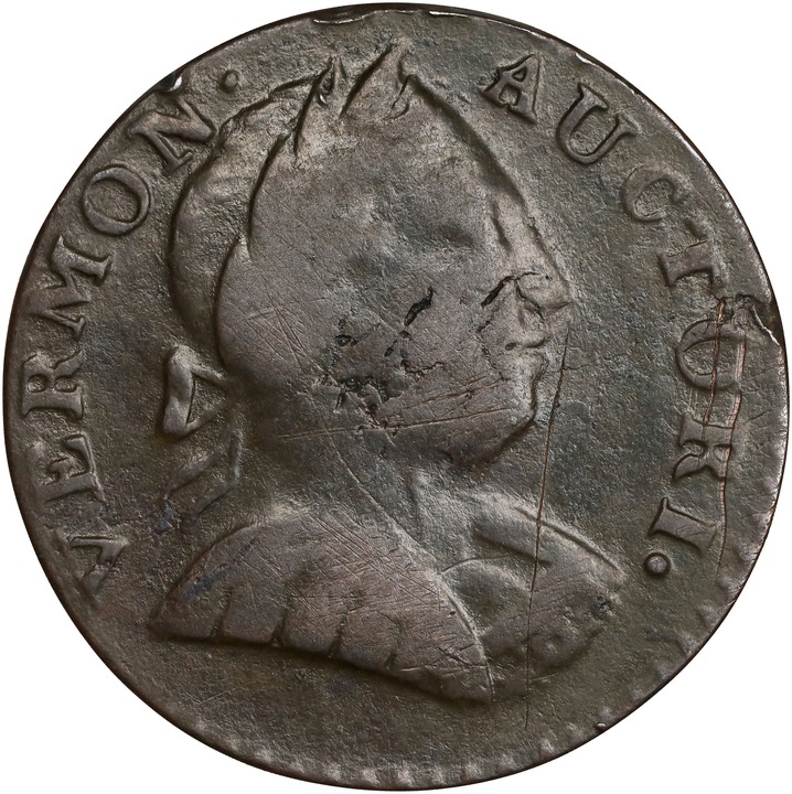 1788 Copper Vermont, Bust Right MS BN thumbnail 6