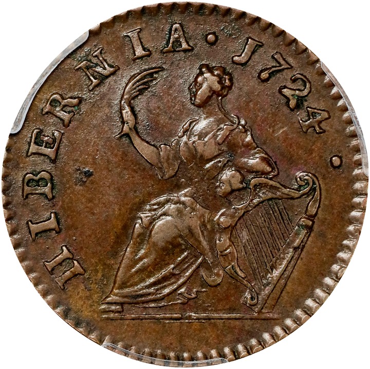 1724 Far Wood's Hibernia MS BN thumbnail 6