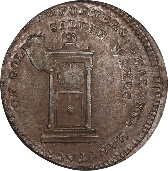 "1789" Token Mott, Thick Plain Edge MS thumbnail 2