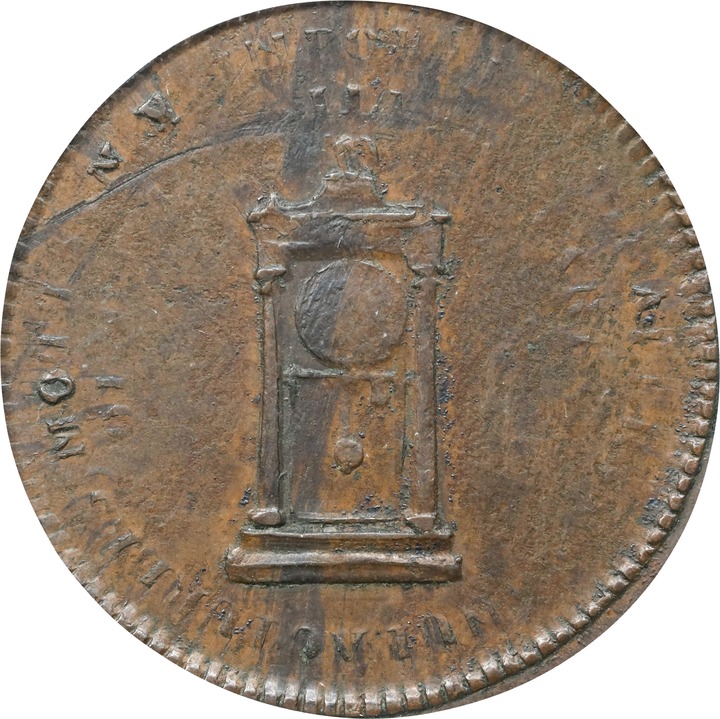 "1789" Token Mott, Thin Plain Edge MS thumbnail 2