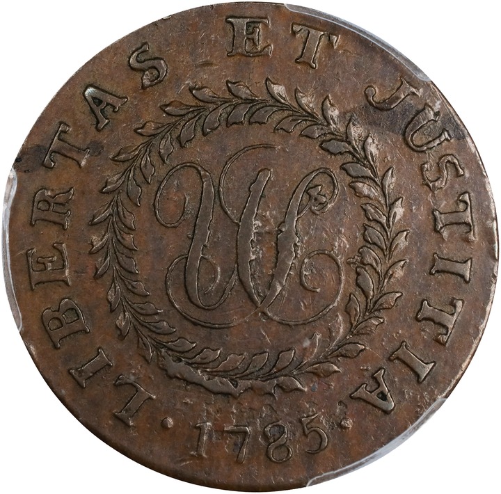 1785 Copper Nova Constellatio, Pointed Rays MS BN MS60 BN thumbnail 15