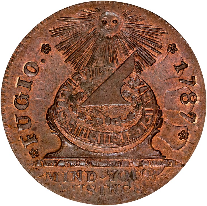 1787 Fugio 1c MS BN [Type] MS60 BN thumbnail 9