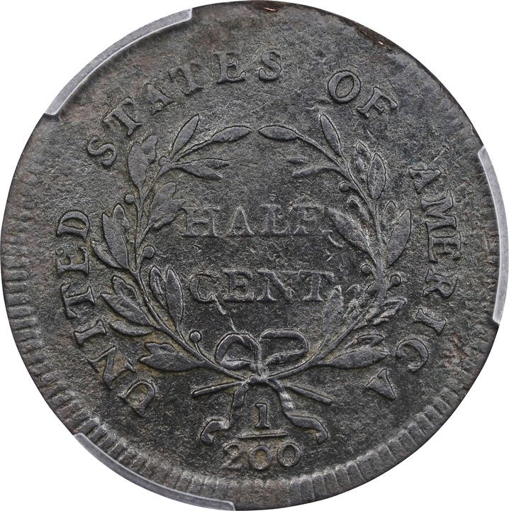 1796 1/2c Pole MS BN thumbnail 9