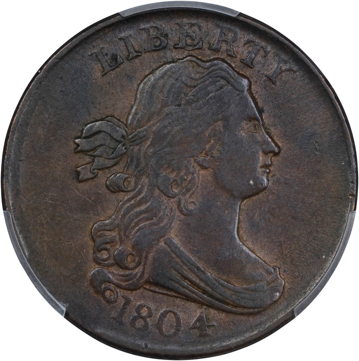 Image for Draped Bust Half Cent 1/2c 1800-1808 MS BN [Type] XF45 BN