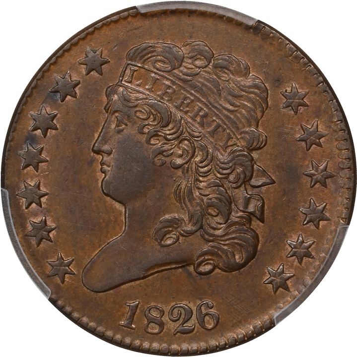 1826 1/2c MS BN thumbnail 5