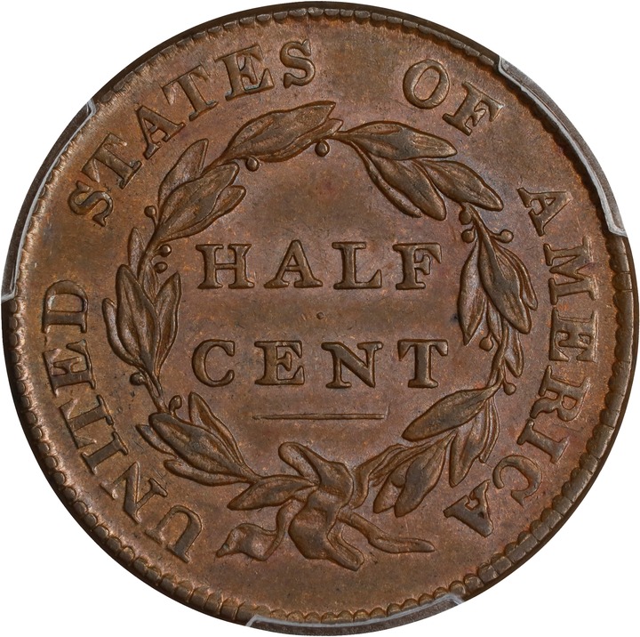 1826 1/2c MS BN XF45 BN thumbnail 14