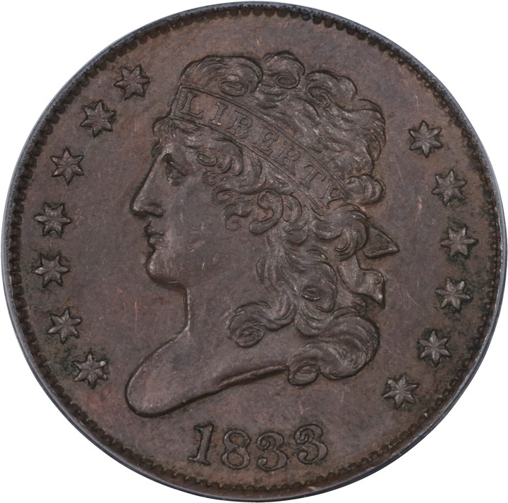 1833 1/2c MS BN thumbnail 6